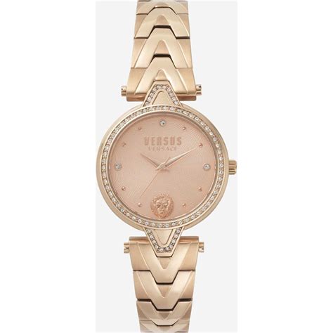 versus versace watches rose gold|Versace women watches clearance.